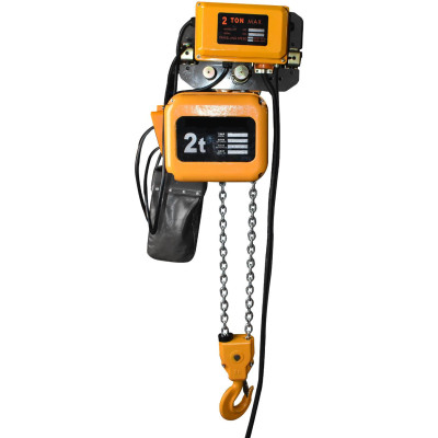 Electric chain hoist with travel 500kg 12m 380V HHBDII005-01