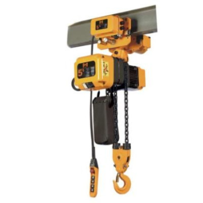 Electric chain hoist with travel 500kg 12m 380V HHBDII005-01