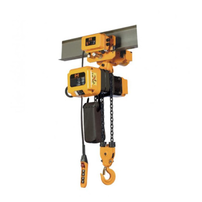 Electric chain hoist 1t 12m 380V with two-speed travel and lift HHBD01II-01