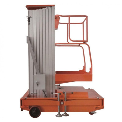 Electric column platform 125kg 4m with battery