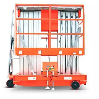 Plataforma elevatória com mastro vertical 200kg 12m com bateria GTWY12-200S DC