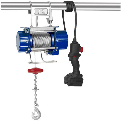 Argano elettrico portatile a fune con batteria 200 kg 12 m YT-JZ-DC200