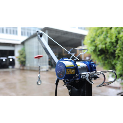 Portable electric rope winch with battery 200kg 12m YT-JZ-DC200