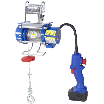 Portable electric rope winch with battery 200kg 12m YT-JZ-DC200