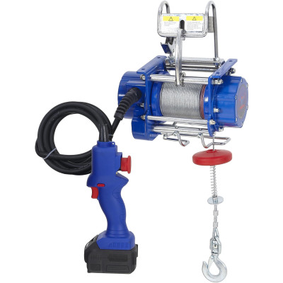 Portable electric rope winch with battery 200kg 12m YT-JZ-DC200