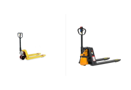 Manual Pallet Trucks vs. Electric Pallet Trucks